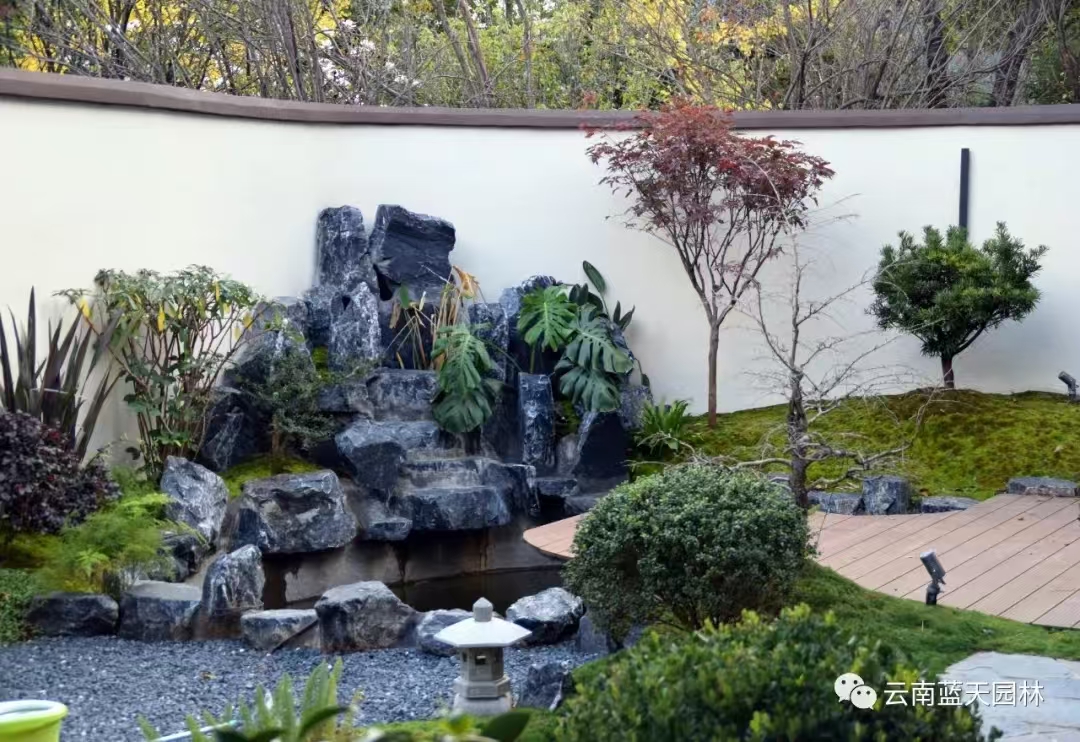 溪麓南郡-自然式风格庭院